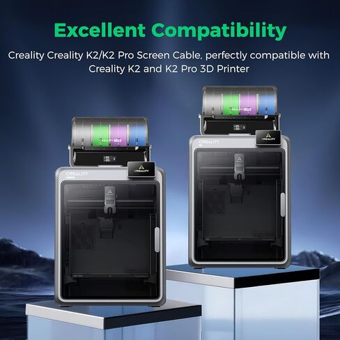 كابل شاشة K2/K2 Pro الرسمي من Creality، كابل شاشة عرض k2 الأصلي، وصلة شاشة لمس K2 Pro ملحقات طابعة ثلاثية الأبعاد استبدال مجموعة طابعة K2 وK2 Pro ثلاثية الأبعاد in Saudi Arabia