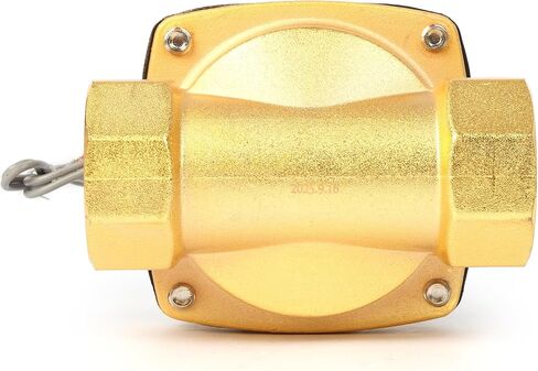U.S. Solid Solenoid Valve - 1 1/4" Zinc-Alloy 24V DC Normally Closed Electric Water Valve, NBR Seal in Saudi Arabia