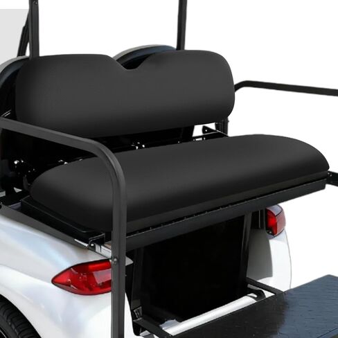 مجموعة أغطية المقاعد الخلفية لعربة الجولف العالمية تناسب نادي السيارات EZGO Yamaha ما بعد البيع وسادة المقعد الخلفي العادية، متينة قابلة للتمدد وقابلة للغسل وقابلة للتنفس من قماش شبكي من البوليستر in Kuwait