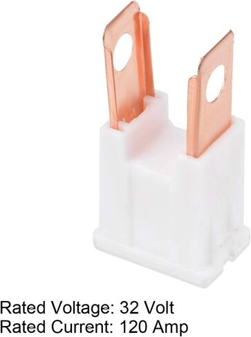 uxcell Cartridge Fuse 32V 120A Male Terminal Blade J Case Box for Truck 2pcs in Saudi Arabia