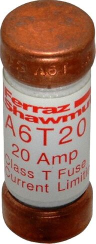 Mersen Part A6T20 Desc: 600V 20A Class T Fuse Pack of Ten in Saudi Arabia