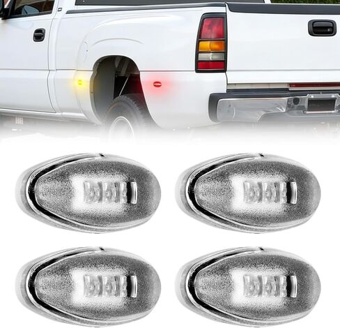 LED الجانب ماركر ضوء صالح 2003-2009 دودج رام 2500 ل 03-09 دودج رام 3500 4 قطعة جبل مصباح تحديد أبعاد المركبة المدخن in Kuwait