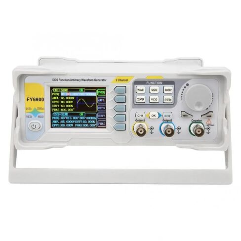 FY6900 20/30/40/50/60/80/100MHz DDS وظيفة إشارة مولد ثنائي CH مولد الموجي التعسفي مصدر عداد التردد (FY6900 100M) in Saudi Arabia