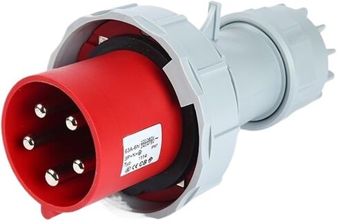 IP67 Industrial and Socket Connector Three-Phase 3-core 4P5 Hole 63A/125A Waterproof Non-Explosion-Proof(4P125A IP67 connector GP 1450) in Saudi Arabia