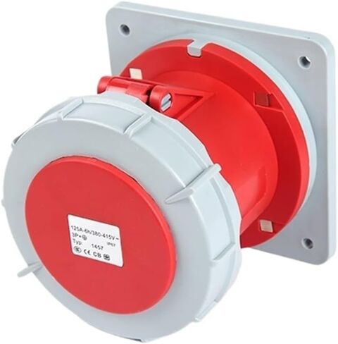 IP67 Industrial and Socket Connector Three-Phase 3-core 4P5 Hole 63A/125A Waterproof Non-Explosion-Proof(4P125A IP67 connector GP 1450) in Saudi Arabia