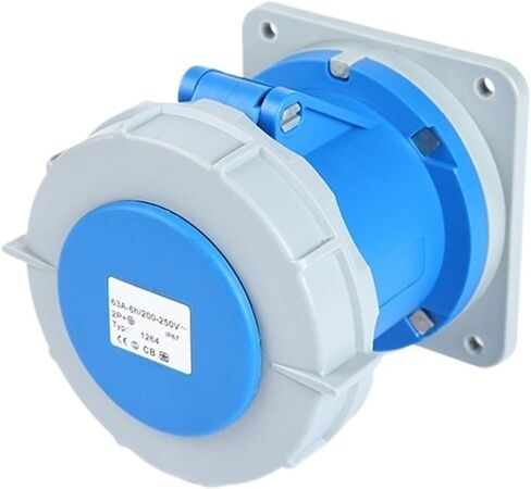 IP67 Industrial and Socket Connector Three-Phase 3-core 4P5 Hole 63A/125A Waterproof Non-Explosion-Proof(4P125A IP67 connector GP 1450) in Saudi Arabia