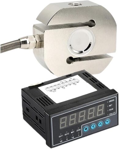 مستشعر خلية الحمل مع جهاز إرسال مضخم عرض المؤشر AC100-240V اختبار التوتر ووزن قوة الضغط (500 كجم مع المؤشر) in Saudi Arabia