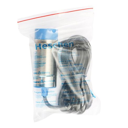 Heschen M30 Capacitive Touch Sensor Proximity Sensors Switch, Non-Shield Type, LJC30A3-H-Z/CX, Detector 1-15mm, 10-30VDC 200mA, NPN NO+NC, 4 Wire in Saudi Arabia