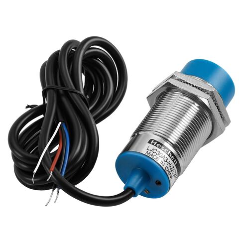 Heschen M30 Capacitive Touch Sensor Proximity Sensors Switch, Non-Shield Type, LJC30A3-H-Z/CX, Detector 1-15mm, 10-30VDC 200mA, NPN NO+NC, 4 Wire in Saudi Arabia