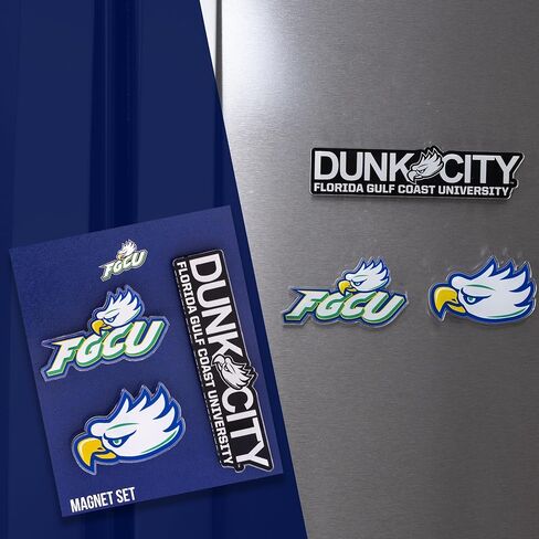 Desert Cactus Florida Gulf Coast University Acrylic Magnet 3 Pack FGCU Eagles Decorative Design Officially Licensed (Magnet Set A) in Saudi Arabia