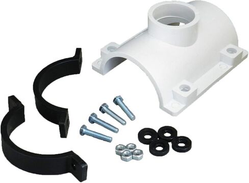 PPK420 Pipe Fitting - 4"x 2" Saddle Tee with Hardware Kit in Saudi Arabia