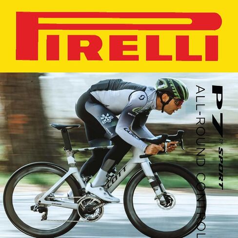 إطار دراجة Pirelli P7 Sport 26-622 700 x 26c عالي الأداء - الثقة والتحكم والمتانة في إطار تدريب واحد - التعامل الأمثل والراحة in Kuwait