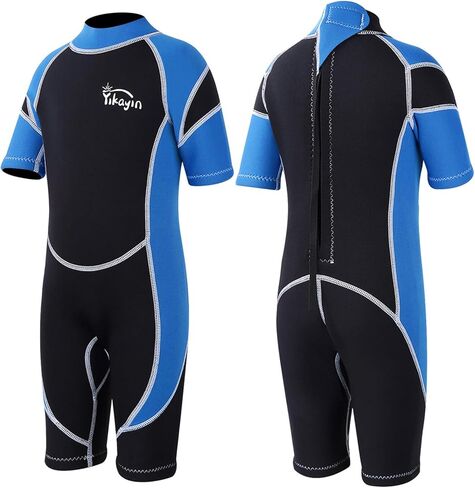 Kids Wetsuit for Boys Girls – 2.5mm Neoprene Thermal Youth Wet Suit for Swimming, Diving, Surfing, Snorkeling in Saudi Arabia