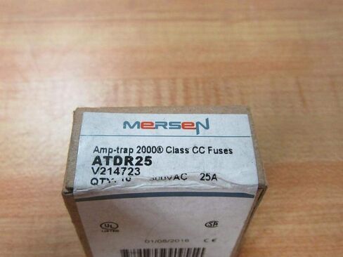 Mersen ATDR25 600V Time-Delay Fuse (Pack of 1) in Saudi Arabia