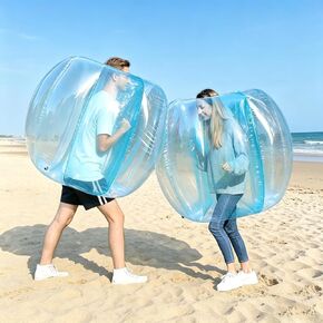 Inflatable Bumper Balls Human Hamster Balls for Adults Inflatable Lawn Game Ball 0.3mm Ultra-Thick PVC Toys Human Hamster Ball Full Body for Outdoor Team Play in Saudi Arabia
