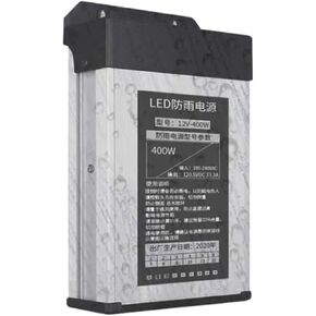 LED تشغيل ضوء نقطة مصدر الضوء في الهواء الطلق غير نافذ للمطر إمدادات الطاقة لافتة الباب مضيئة حرف محول 12-24V400W in Kuwait