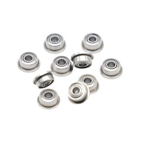 MF84ZZ Flange Bearing 4x8x3 mm ABEC-7 (10 PCS) Miniature Flanged MF84 Z ZZ Ball Bearings in Kuwait