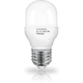Kei D28x لمبة الثلاجة AC100-265V 3 واط لمبة الثلاجة 5304522314 متوافقة مع ثلاجة فريجيدير استبدال قاعدة E17 in Kuwait