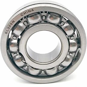 BL305 BL305N BL305NR 25X62X17mm صف واحد الأخدود العميق شعاعي الكرة تحمل أقصى قدرة نوع الصلب قفص المفاجئة الدائري 1 قطعة (BL305N) in Kuwait