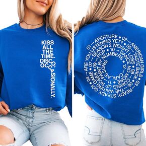 سويت شيرت Kiss All The Time Disco أحيانًا - جولة Merch لألبوم Harry - قلنسوة عصرية لألبوم جديد in Kuwait