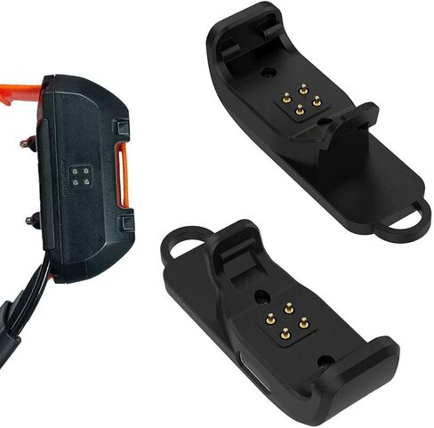 [2 Pack] Charging Clip for Garmin Alpha T20 TT25 Dog Training Collar Charger Adapter, Type C Charger Replacement in Saudi Arabia