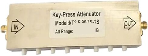 المخفف 10WSMA/ إشارة 0-90dB خطوة مفتاح المخفف قابل للتعديل (SMA-KK 10W90DB 0-4G) in Kuwait