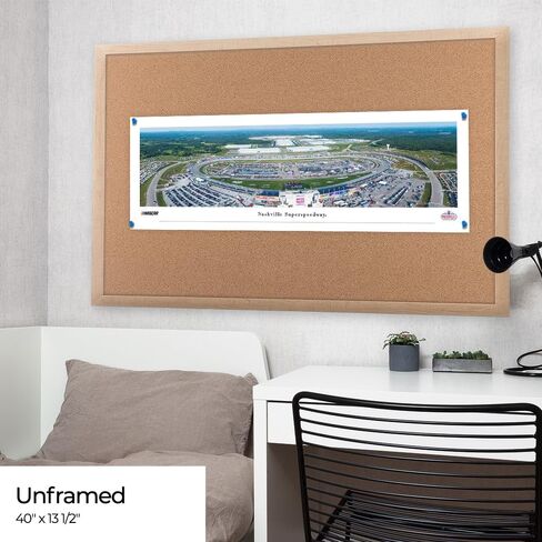 Nashville Superspeedway - Unframed 40 x 13.5 NASCAR Poster by Blakeway Panoramas in Saudi Arabia