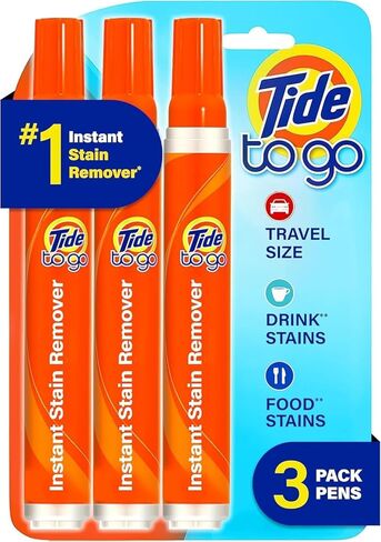 Tide Stain Remover for Clothes, Pocket Size, 3 Count in Saudi Arabia