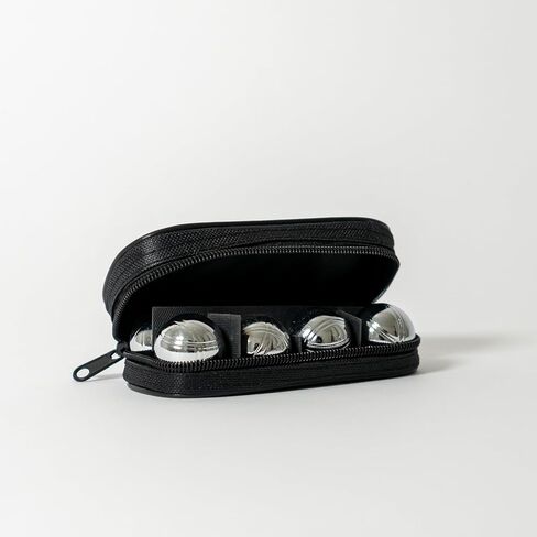 قائمة BuyBocceBalls - مجموعة 8 كرات 35 مم معدنية صغيرة من لعبة البوتشي/البيتانك مع حقيبة زرقاء - فردية in Kuwait