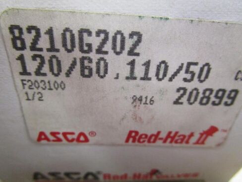 Asco 8210G202 Solenoid Valve in Saudi Arabia