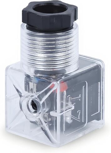 10A Hydraulic Solenoid Valve din 43650 connector 5pcs Hydraulic Solenoid Coil Plug,Hydraulic Solenoid Coil Connector,Transparent Voltage Universal Accessories Válvulas in Saudi Arabia