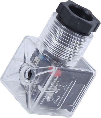 10A Hydraulic Solenoid Valve din 43650 connector 5pcs Hydraulic Solenoid Coil Plug,Hydraulic Solenoid Coil Connector,Transparent Voltage Universal Accessories Válvulas in Saudi Arabia