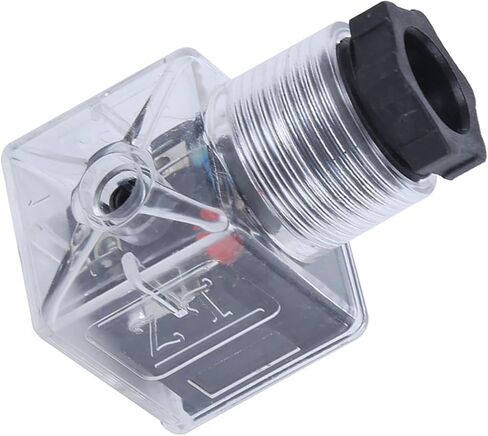 10A Hydraulic Solenoid Valve din 43650 connector 5pcs Hydraulic Solenoid Coil Plug,Hydraulic Solenoid Coil Connector,Transparent Voltage Universal Accessories Válvulas in Saudi Arabia