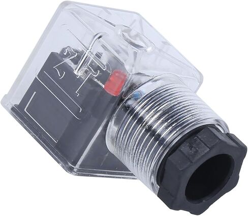 10A Hydraulic Solenoid Valve din 43650 connector 5pcs Hydraulic Solenoid Coil Plug,Hydraulic Solenoid Coil Connector,Transparent Voltage Universal Accessories Válvulas in Saudi Arabia