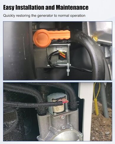 منظم ملف الملف اللولبي للمولد المتوافق مع وحدات تبريد الهواء الاحتياطية Generac استبدل 0F5022، 12V DC، بمكبس زنبركي in Saudi Arabia