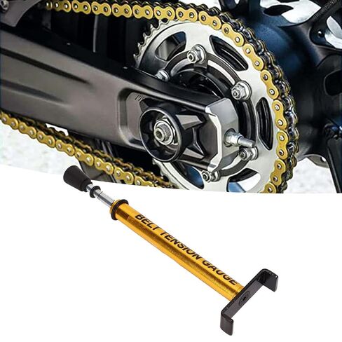 10 Lb Belt Tension Gauge, Metal Universal Motor Belt Tension Gauge for Accurate Motorcycle Setting, Fast and Accurate Measure in Saudi Arabia