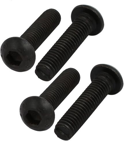 uxcell 4pcs M6x25mm 10.9 Grade Left Hand Thread Bolt Lock Screw for Drill Chuck in Saudi Arabia
