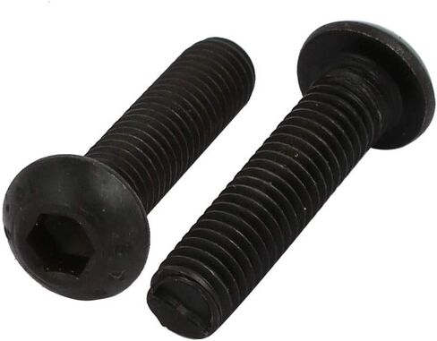uxcell 4pcs M6x25mm 10.9 Grade Left Hand Thread Bolt Lock Screw for Drill Chuck in Saudi Arabia