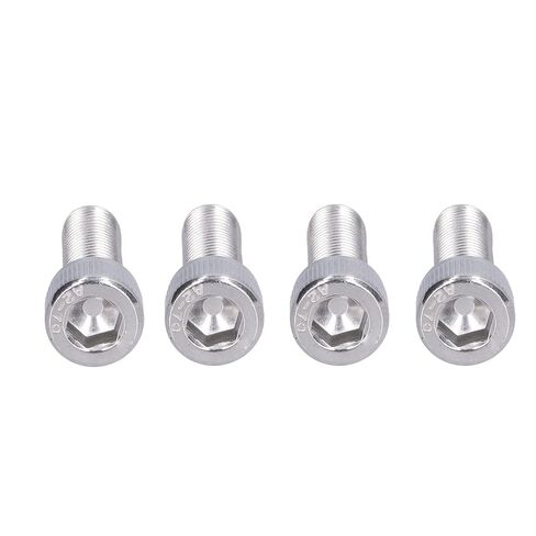 Walfront M10 Hex Socket Cap Screws 4Pcs A2-70 Stainless Steel 1.25mm Fine Pitch Fasteners for Automotive DIY and Construction Hardware (M10*30) in Saudi Arabia