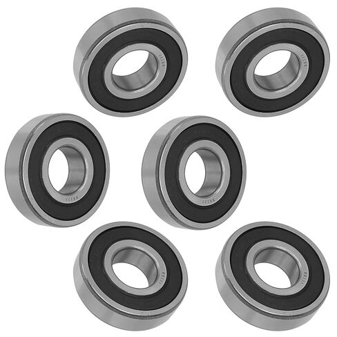 كالتريك 6305-RS 6305RS 6305 RS محامل كروية مطاطية ذات أخدود عميق 12x28x8 / الكمية 6 in Saudi Arabia