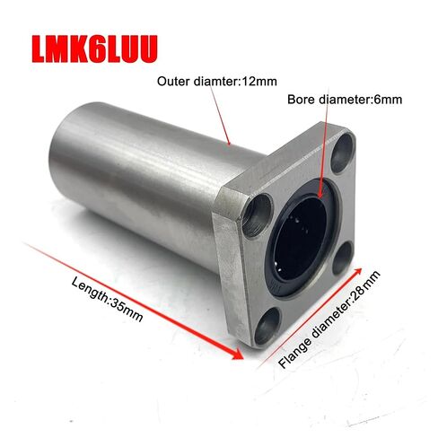 Linear Bearings LMK6LUU LMK6 LMK6L Guide Rails in Saudi Arabia