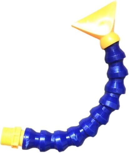 Flexible Water Oil Coolant Pipe Hose, G 3/4 Male Thread Plastic Coolant Pipe Multicolor Multiple Sizes for CNC Machine(Flat-500MM) in Saudi Arabia