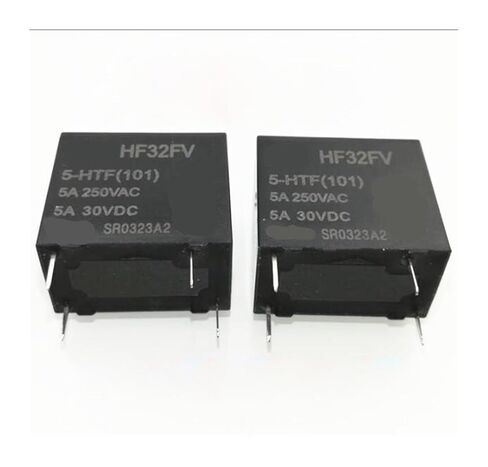 5V Relay HF32FV-5-HTF HF32FV 5-HTF HF32FV5HTF 5VDC DC5V 5A 250VAC 4PIN in Saudi Arabia
