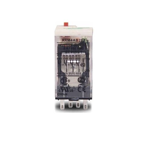 Miniature Plug-in Relay with LED RXM4A 4CO 6A 12 VDC-110 VDC 24 VAC-230 VAC Electromagnetic(RXM4AB2BD 24DC) in Saudi Arabia