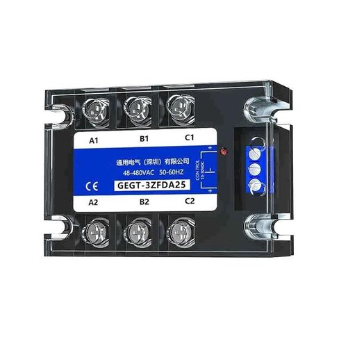 Three Phase Solid-State Relay 220V Motor Forward and Reverse GEGT-3ZF Module 380V Control AC60A(GEGT-3ZFDA25) in Saudi Arabia
