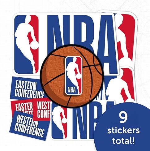 Desert Cactus NBA League Main Logo Sticker Officially Licensed Vinyl Decal Official Laptop Water Bottle Car Scrapbook Sheet (Type 2-1) in Saudi Arabia