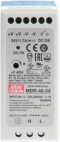 MDR-40 MDR-40-5 MDR-40-12 MDR-40-24 MDR-40-48 Single Output Industrial DIN Rail Power Supply(MDR-40-5) in Saudi Arabia