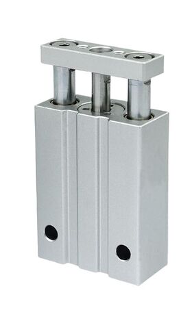 1pcs Pneumatic Small Three-axis Cylinder MGJ6/10-5/10/15/20mm Three Bar Micro Pneumatic Cylinder with Guide Rod(MGJ10x5-S) in Saudi Arabia