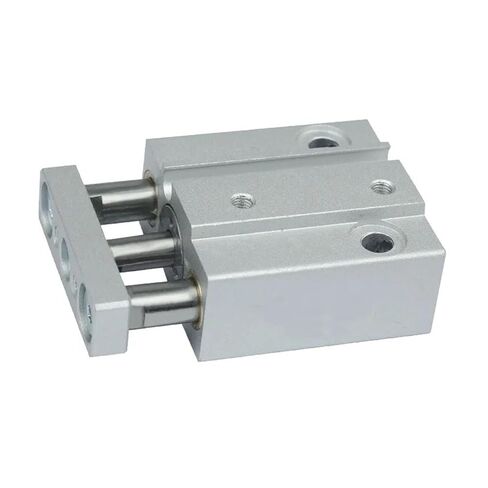 1pcs Pneumatic Small Three-axis Cylinder MGJ6/10-5/10/15/20mm Three Bar Micro Pneumatic Cylinder with Guide Rod(MGJ10x5-S) in Saudi Arabia