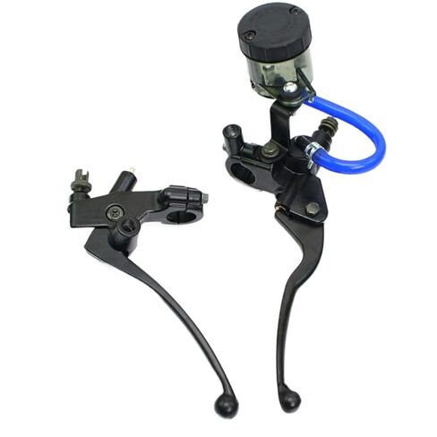 22mm 7/8 Motorcycle Hydraulic Brake Master Cylinder Clutch Reservoir Levers Compatible with Universal Motocross(Left) in Saudi Arabia